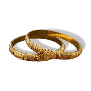Hammered Halo Bangle