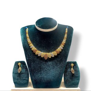 Anatolian Petal Bloom Necklace Set