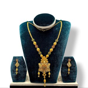 Royal Marigold Necklace Set