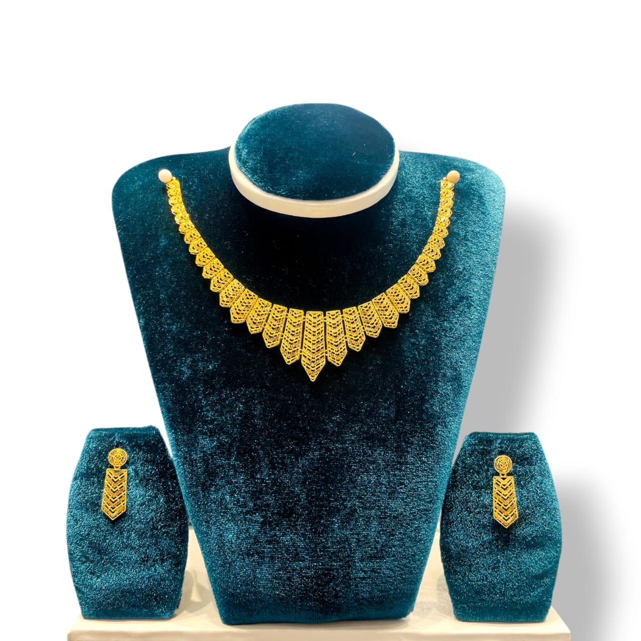 Royal Dubai Lattice Necklace Set