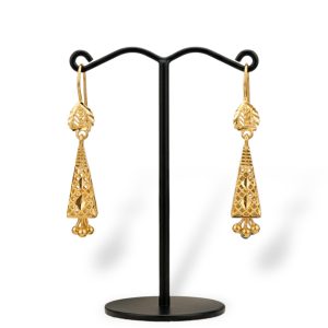 Dubai Architectural Lattice Earrings